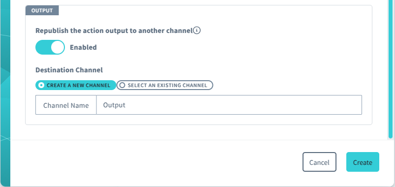 Screenshot of a Flux AI action dialog