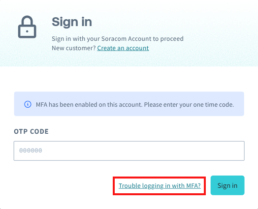Revoke MFA link