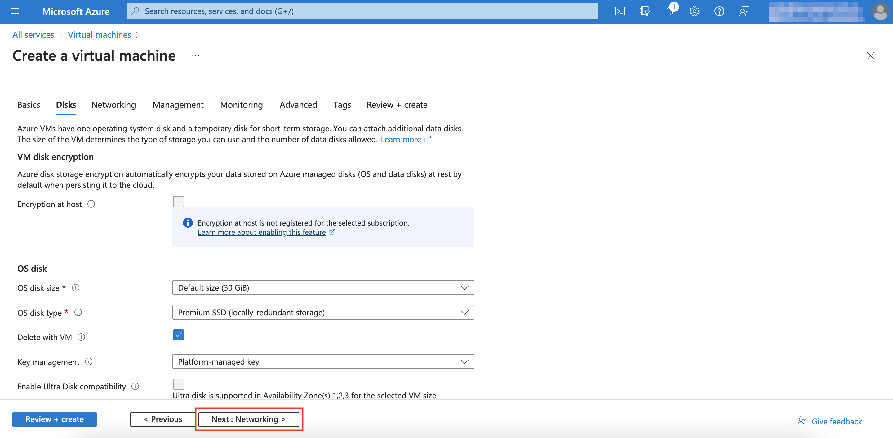 Next to Networking Step