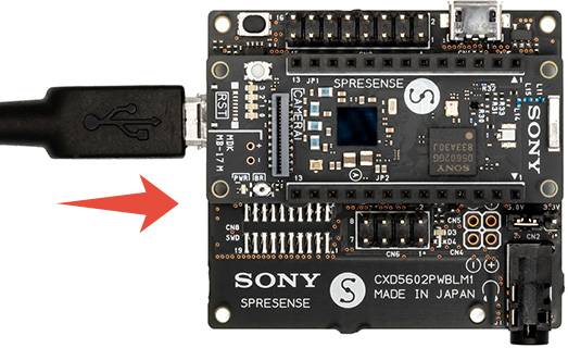 Connect Main Board to USB