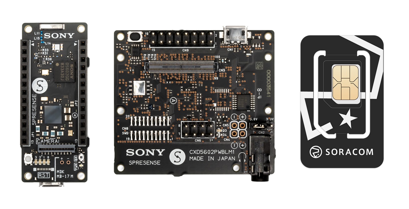 Sony Spresense Connectivity Kit Contents